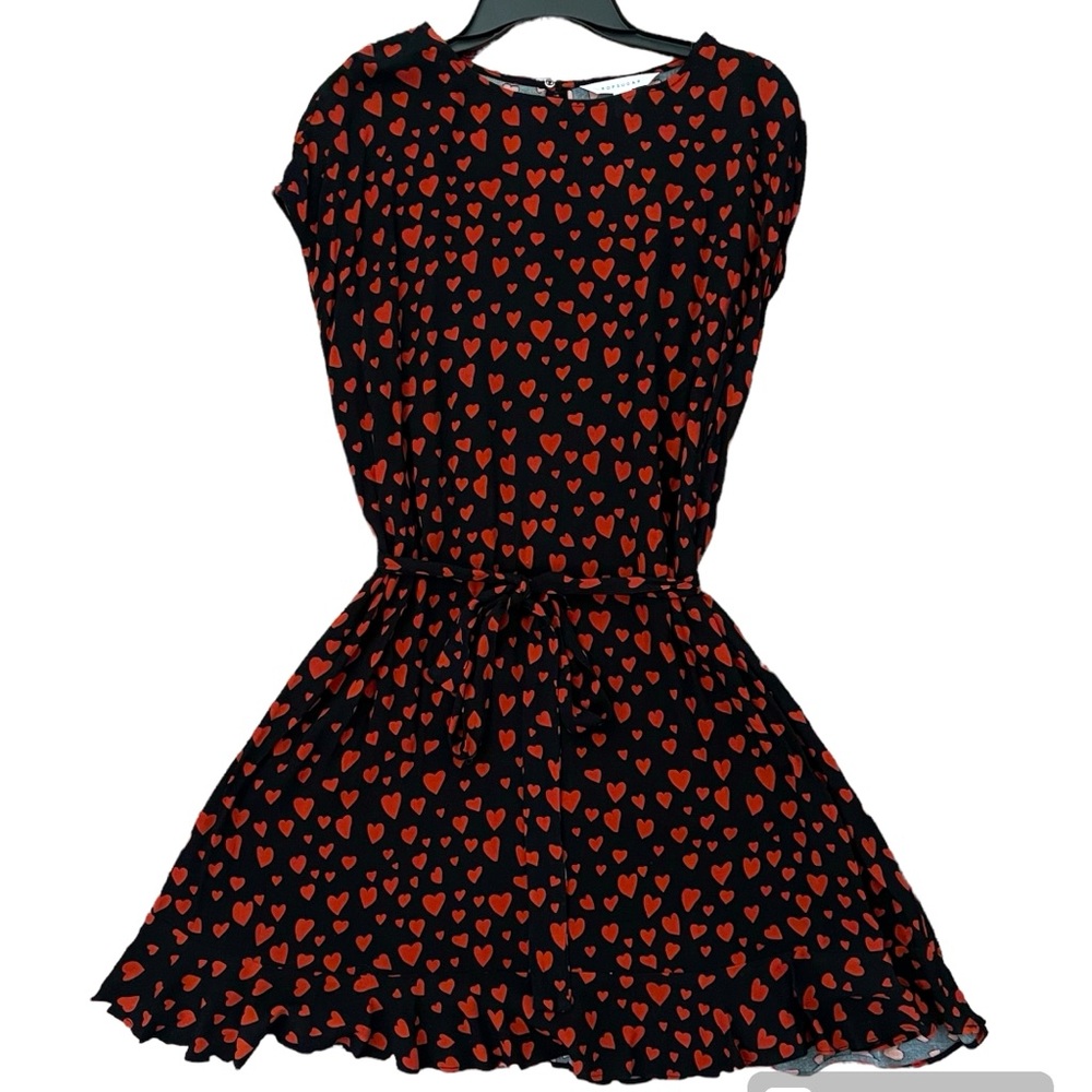 Popsugar shift mini dress with belt